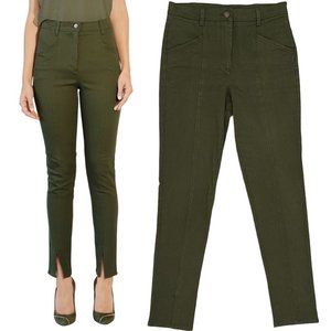 Olive Green Ankle Pants